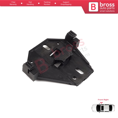 Window Regulator Repair Clips Bracket Front Right for VW Transporter T4 MK4 Eurovan Caravelle 1990-2003 7D0959802