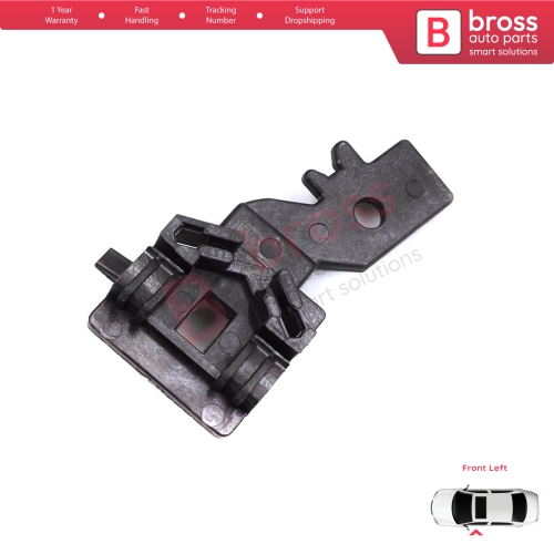 Window Regulator Repair Clips 1 Front Left for Nissan Primera P12 WP12 2001-2008 Qashqai MK1 J10 NJ10 JJ10E 2006-2013 80771AV601...